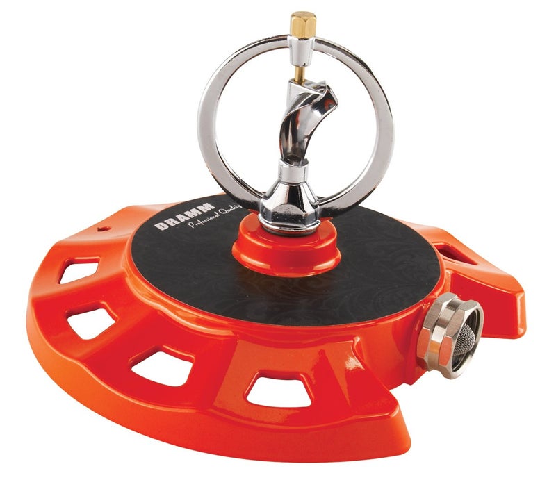 Dramm 15071 ColorStorm Spinning Sprinkler, Red - Image 1